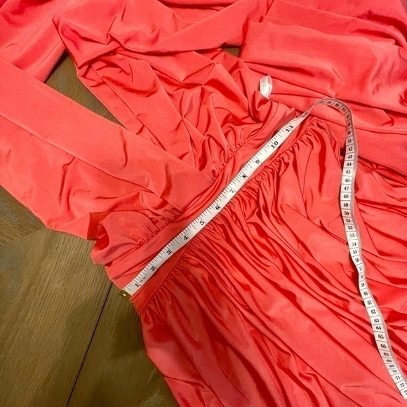 DAVID’S Bridal Infinity Multi Way Dress - Coral - Picture 10 of 10